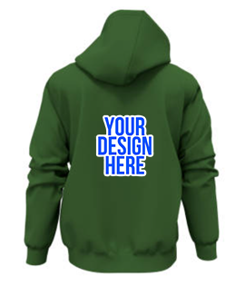 Green Hoodie back